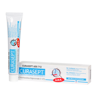 Curasept ADS 712 0,12% klórhexidin tartalmú fogkrém gél 75ml - Kép
