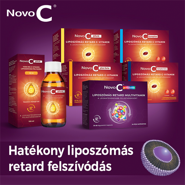Novo C Multivitamin liposzómás retard multivitamin kapszula 30 db - Kép 7