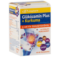 VitaPlus Glükozamin Plus+kurkuma étrend-kiegészítő filmtabletta 60 db - Kép