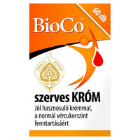 BioCo Szerves Króm tabletta 60 db - Kép