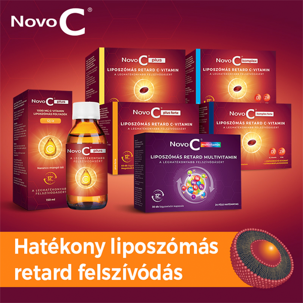 Novo C Plus Forte liposzómális retard kapszula 60 db - Kép 8