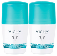 Vichy Izzadságszabályozó foltmentes golyós dezodor Duopack 2x50ml - Kép
