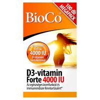 BioCo D3-vitamin Forte 4000 IU Megapack tabletta 100 db - Kép