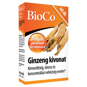 BioCo Ginzeng kivonat tabletta 60 db kép