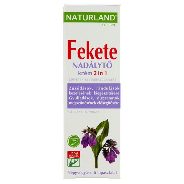 NATURLAND Fekete nadálytő krém 2 in 1 100 ml - Kép 2