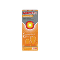 Nurofen 20mg/ml belsőleges szuszpenzió gyermekeknek narancsízű 200ml - Kép