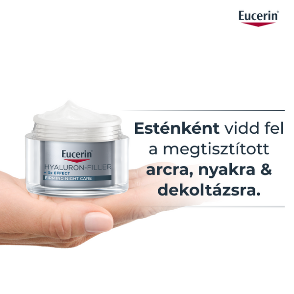 Eucerin Hyaluron-Filler Ráncfeltöltő éjszakai arckrém 50ml - Kép 2