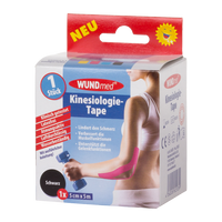 Wundmed Kinesio Tape 5cmx5m fekete kineziológiai tapasz 1 db - Kép