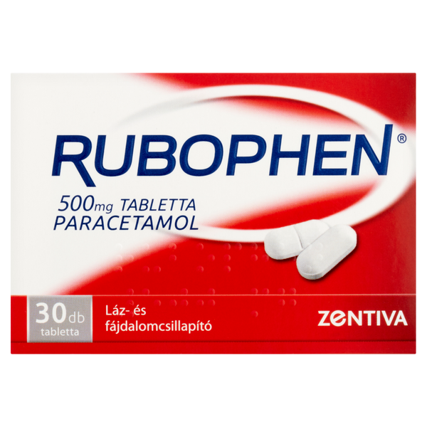 Rubophen 500 mg tabletta 30 db - Kép 1