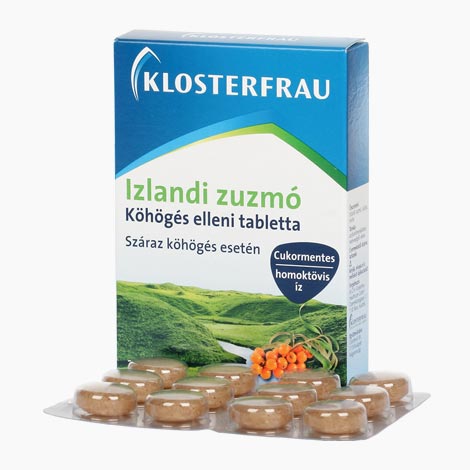 Klosterfrau Izlandi zuzmó tabletta köhögés ellen 24 db - Kép 3