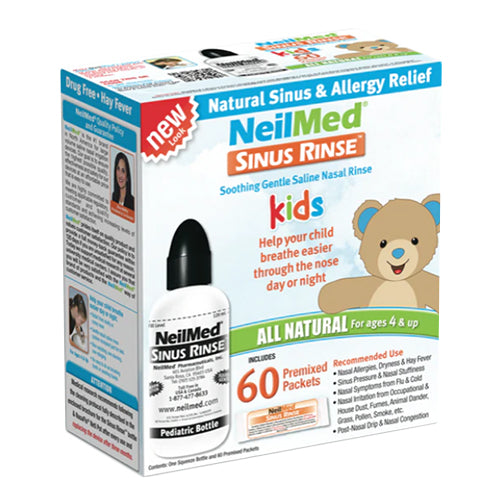 Sinus Rinse orrmosó szett gyerekeknek (palack + 60 tasak) - Kép