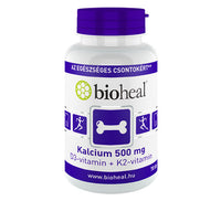 Bioheal Kalcium 500 mg+D3+K2 filmtabletta 70x - Kép