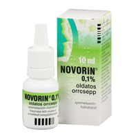 Novorin 0,1% oldatos orrcsepp 10ml - Kép