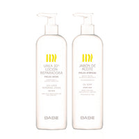 Babé Test tusfürdő Omega + 10% urea testápoló 500ml+500ml - Kép