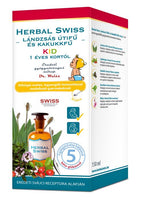 Herbal Swiss Kid Medical szirup 1 éves kortól 150ml - Kép