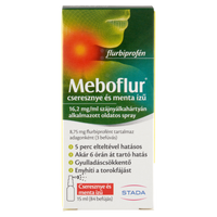 Meboflur cseresznye és menta ízű 16,2 mg/ml oldatos spray 15ml - Kép