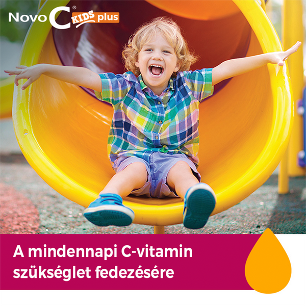 Novo C Kids C-vitamin liposzómás folyadék málna ízben 120ml - Kép 7