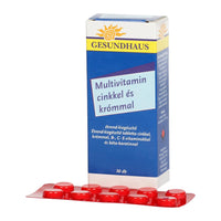 Gesundhaus Multivitamin Zn Króm tabletta 30 db - Kép