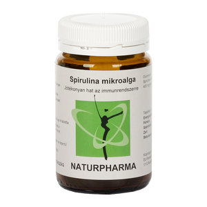 Naturpharma Spirulina mikroalga tabletta 120 db kép