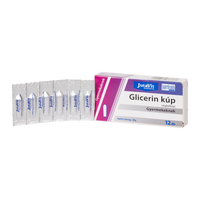 JutaVit Glicerin végbélkúp gyermekeknek 12 db - Kép