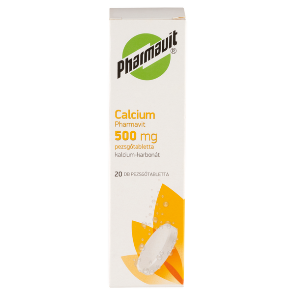 Calcium 500 mg Pharmavit pezsgőtabletta 20 db - Kép 6