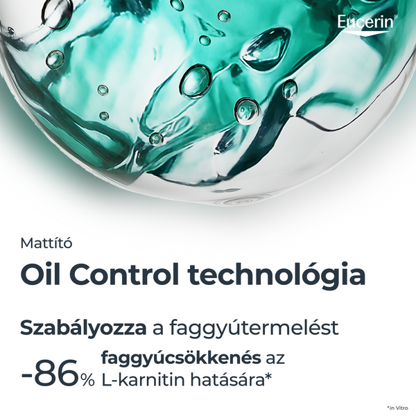 Eucerin Sun Oil Control színezett napozó gél-krém arcra light SPF50+ 50ml - Kép 3