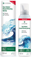 LIVSANE Hipertóniás Tengervizes orröblítő spray 120ml - Kép