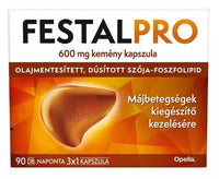 Festalpro 600 mg kemény kapszula 90 db - Kép
