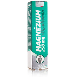 VitaPlus InnoPharm Magnézium 250mg+B6-vitamin pezsgőtabletta 20 db kép