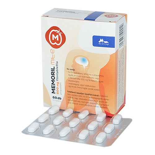 Memoril Mite 600 mg filmtabletta 60 db - Kép