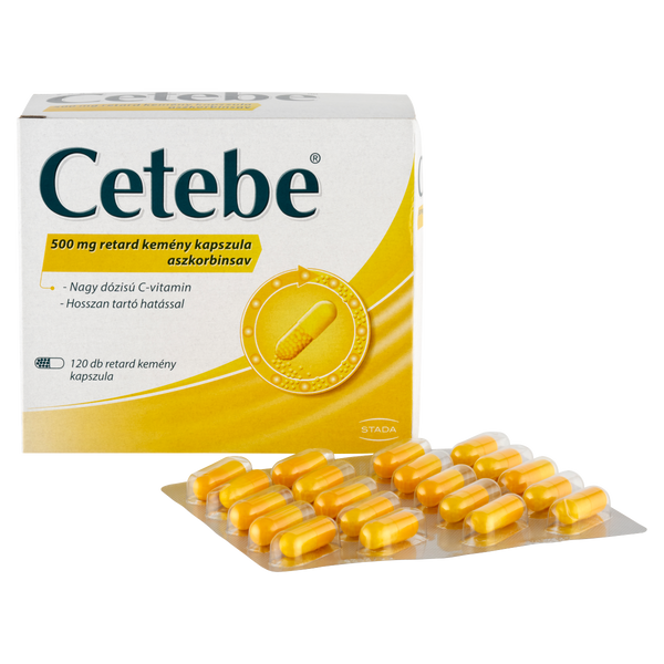 Cetebe 500 mg retard kemény kapszula 120 db - Kép 5