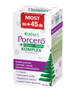 Béres Porcerő+Csont-Izom Komplex filmtabletta téli csomag 135x(90+45)