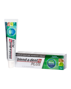 Blend-a-dent Premium Plus Dual Protection műfogsorrögzítő krém 40g