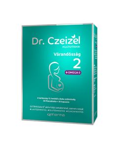 Dr.Czeizel Magzatvédő Plus 2 filmtabletta és Omega-3 kapszula 30x+30x