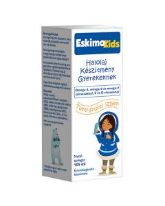 Eskimo Kids halolaj gyerekeknek tutti-frutti ízben 105 ml