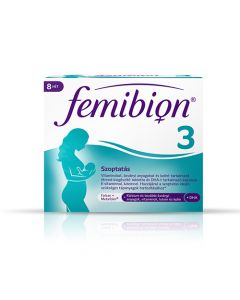 Femibion 3 Szoptatás étrend-kiegészítő filmtabletta és kapszula 56x+56x