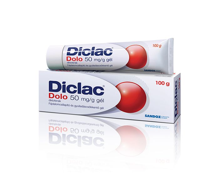 Diclac Dolo 50mg/g gél 100g BENU Gyógyszertár
