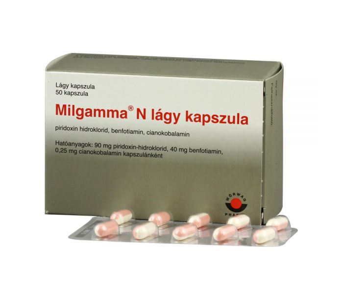 Wörwag Pharma Milgamma N lágykapszula 100db