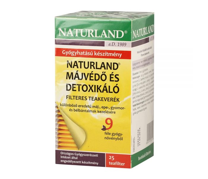 naturland májvédő tea